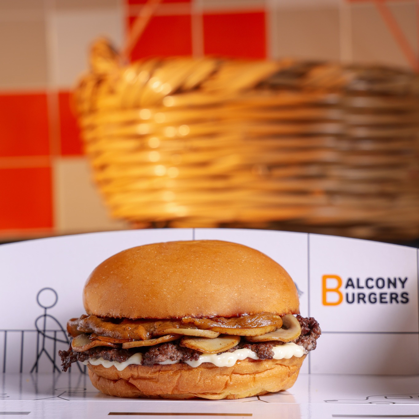 Swiss Mushroom Burger